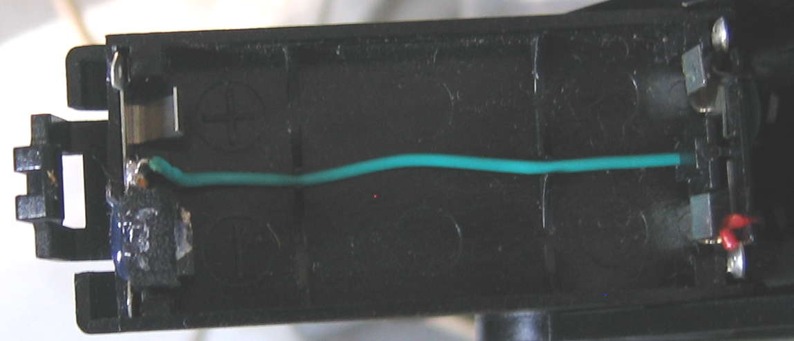 Lower right contact repaired