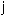 Gif image of small letter j