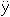Gif image of small y, dieresis or umlaut mark